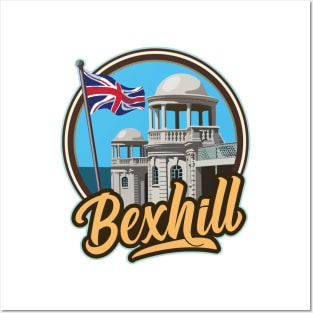 Bexhill East Sussex England Seafront Beach Souvenir Posters and Art